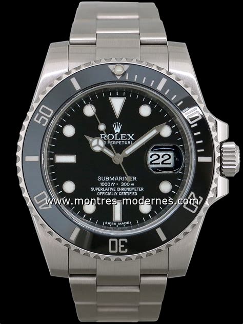 rolex submariner date ceramique occasion